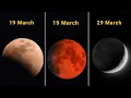 Blood Moon Eclipse And Partial Solar Eclipse In March 2025 Cosmic Station