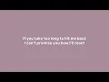 Ariana Grande - needy (Lyrics)