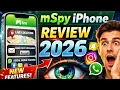 mSpy iPhone Review 2026 Full iOS Installation Real Test Is It Worth It