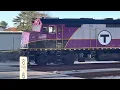 LOTS of Trains at MBTA s Greenbush