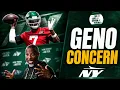 Jets Reporter Reacts To Geno Struggling Klubnik Getting 1st-Team Reps
