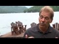 Life on the lake with Nick Saban