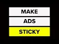 Wordpress Easiest Way Ever To Make ADS or anything else STICKY