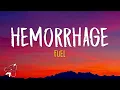 Fuel - Hemorrhage (In My Hands) [Lyrics]