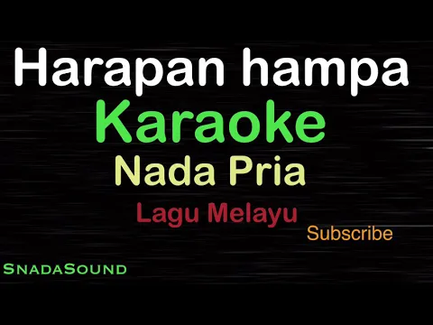 Download MP3 HARAPAN HAMPA-Lagu Melayu |KARAOKE NADA PRIA​⁠ -Male-Cowok-Laki-laki@ucokku
