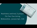 Realtime online Multiplayer Tic Tac Toe with Websockets part3 Node JS Project
