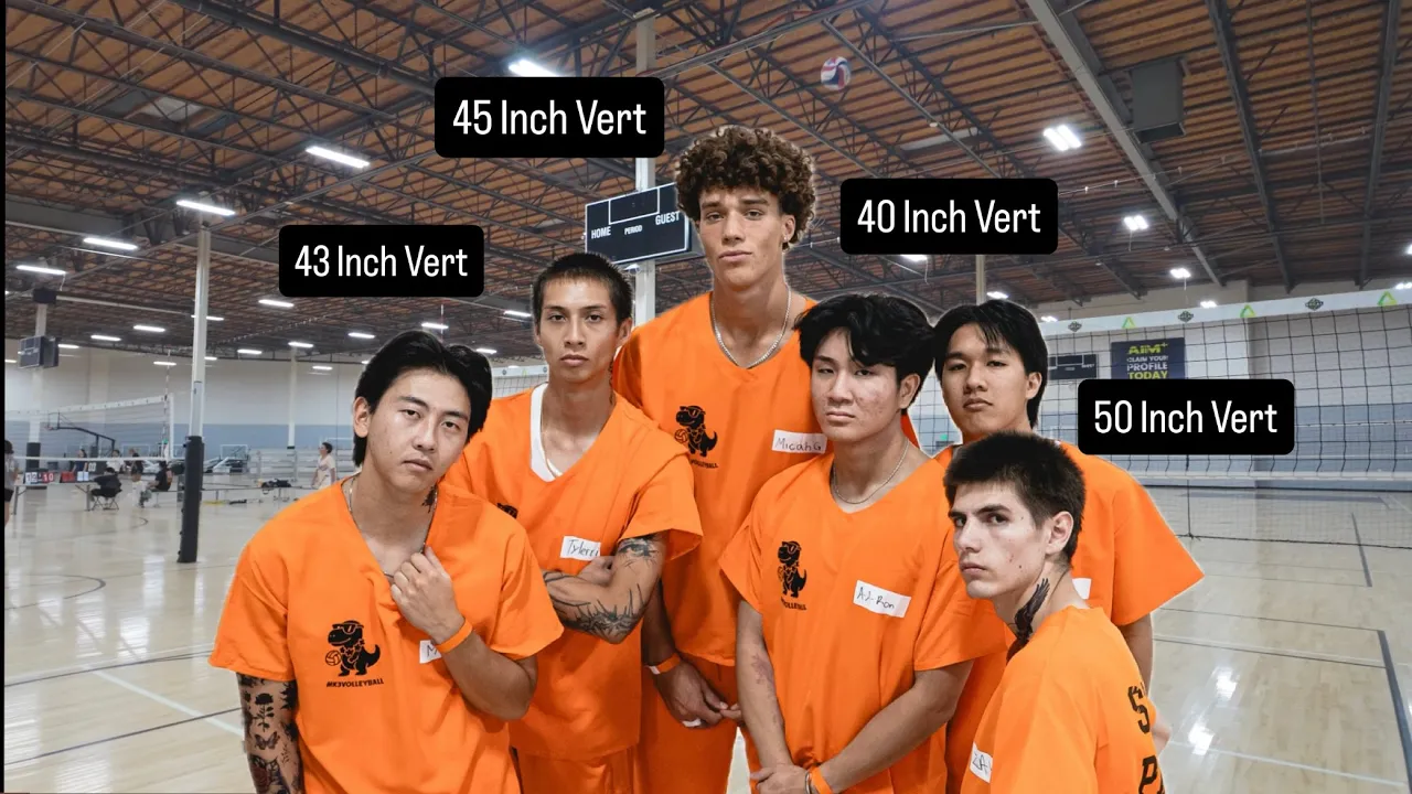 The BOUNCIEST Prison Volleyball Team!