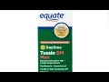 Equate Peak Cold Non Drowsy Adult Cough Chest Congestion DM Raspberry 8 fl oz