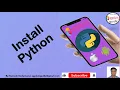 Tutorial Part - 14 Download Install Python