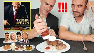 Probé la comida favorita de 4 famosos ¿Quién come más extraño?