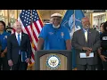 WATCH Rep Thompson announces first substantial pay raise for TSA workers since 2001