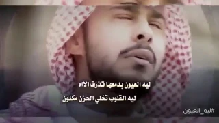 شيلة حزينة ليه العيون بدمعها تذرف الآه  دندنها