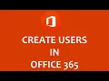 Create Single User Multiple User Reset Password Export User Details