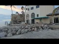 Shephard s Beach Resort after hurricane Helene 2024 Clearwater Beach FL DESTRUCTION