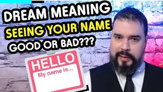 Dream About Hearing Your Name Someone Calling Your Name Dream Meaning 