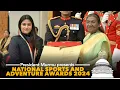 Download Lagu President Droupadi Murmu presents National Sports and Adventure Awards 2024 at Rashtrapati Bhavan