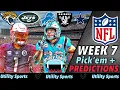 NFL Week 7 Predictions and Pick Em I Picks for every game in the NFL of Week 7