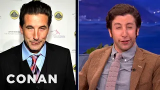Simon Helberg Channels Nic Cage Billy Baldwin Ben Stiller CONAN on TBS