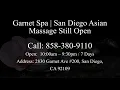 Free Table Shower On All Asian Massage Services In San Diego