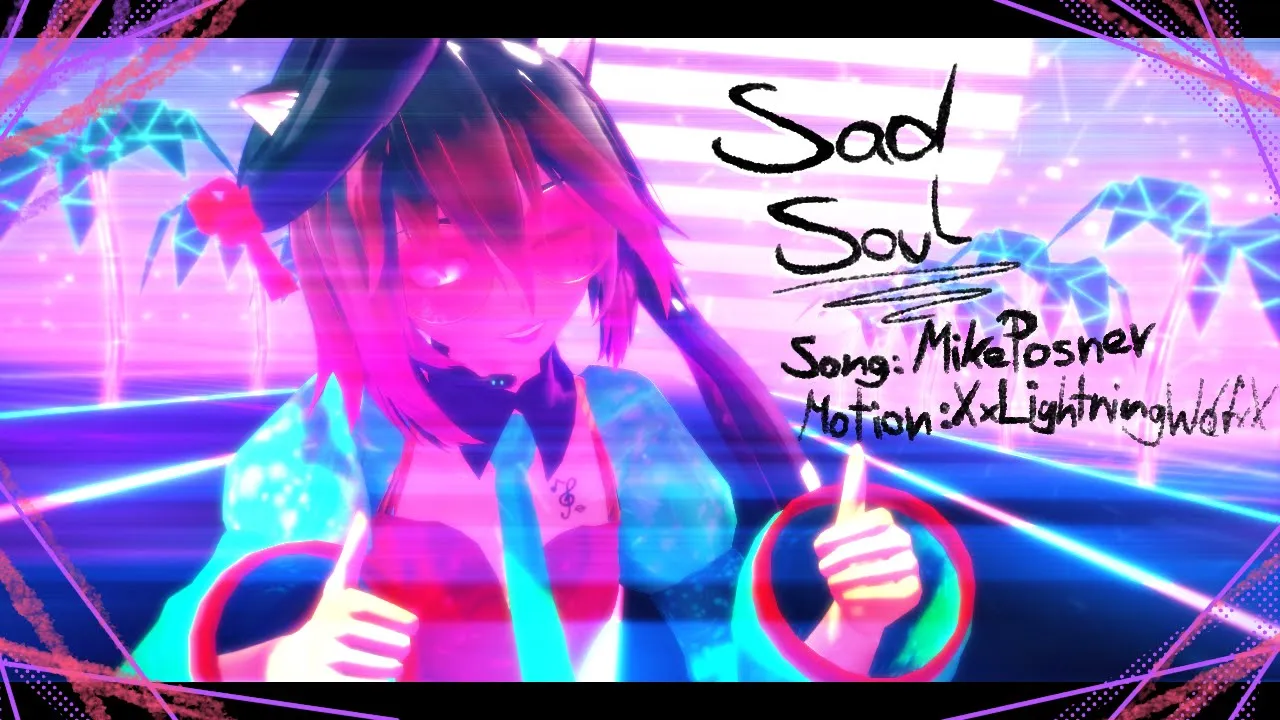 [MMD] Sad Soul~ {Ft. Mikatzu & Evasya} //Flash Warning?//