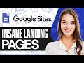 Google Sites Landing Page Tutorial Make Insane Landing Pages With Google Sites