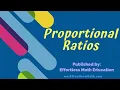 Solving Proportions