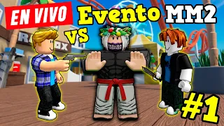 🔥EVENTO #1 de MURDER MYSTERY 2 ROBLOX con SUBs Premio Sorpresa (DIRECTO ROBLOX)