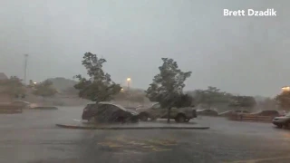Tornado touches down in Howell NJ outside a Home Depot