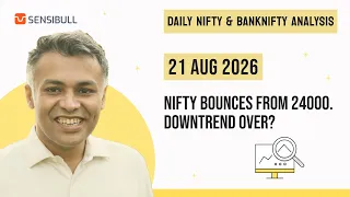 NIFTY & BANK NIFTY Analysis for Tomorrow | Stock Market Outlook | 21 August 2026, Friday