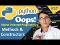Methods and Constructors in OOP in Python Object Oriented Programing Python tutorial lesson - 57