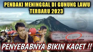 Download Pendaki Meninggal Di Gunung Lawu Terbaru 2023 Penyebabnya Bikin Kaget !! MP3