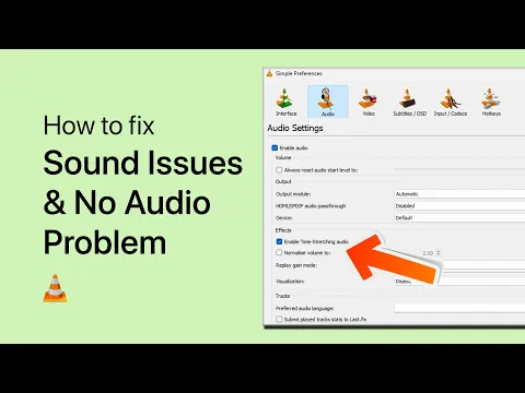 Download MP3 How To Fix VLC Media Player Sound Issues & No Audio Problem (Windows)