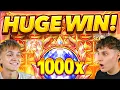 WE SAW THE 1000X FINALLY DROP ON GATES OF OLYMPUS 1000 HUGE WIN