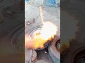 Download Lagu Using FIRE as As Air blaster bazookas to Re-bead a Difficult tubeless tire bead 🔥🔥🔥