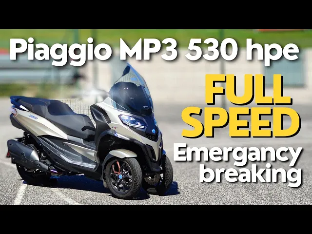 Download MP3 Piaggio MP3 530 Full stop & full power & results / POV