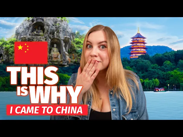 Hangzhou Travel Vlog: Lingyin Temple & Leifeng Pagoda Views What’s China REALLY like?! | First time in HANGZHOU travel vlog 🇨🇳
