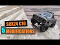 Axial SCX24 C10 - 5 modifications