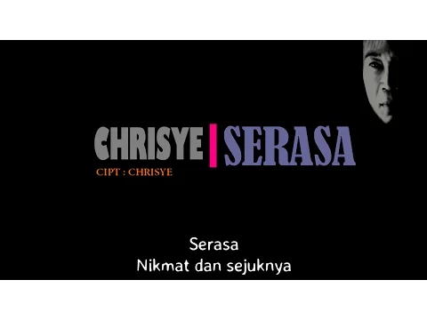 Download MP3 Chrisye - Serasa ( Lirik )