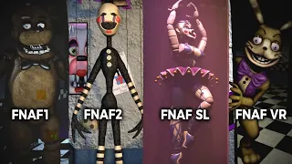 fnaf all music box 2019 fnaf1 to fnaf vr help wanted compilation hd quality 