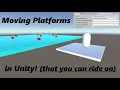 How to create Moving Platforms in Unity