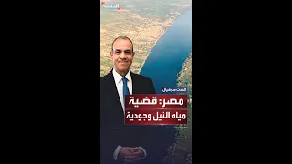 وزير خارجية مصر مياه النيل قضية وجودية 