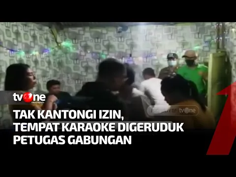 Polisi Kepung Tempat Karaoke Ilegal di Tuban