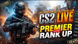 CS2 LIVE: Grinding Premier Mode & Rank Up! | Counter-Strike 2 Ranked Gameplay