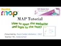 MAP Tutorial - How to open and login to the test
