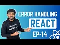 Error handling in React React Ep - 14 code io
