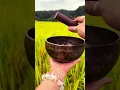 Download Lagu Close your eyes and listen to the healing sounds of the singing bowls and the rice. #singingbowl