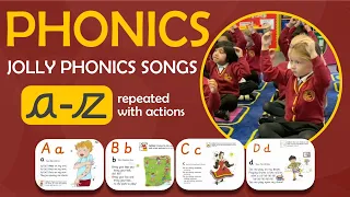 all jolly phonics songs a z repeated with actions alphabetical order belgrave phonics