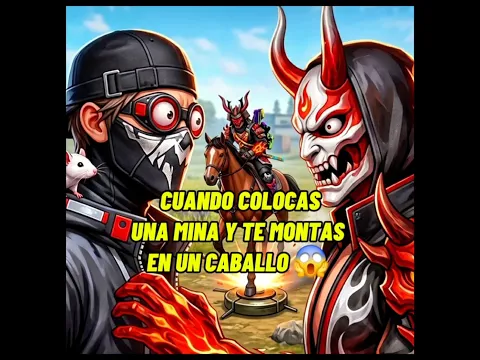 Cuando colocas una mina y te montas en un caballo 😱 #freefire #corceldeacero