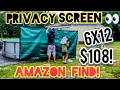 How to build a BUDGET friendly PRIVACY SCREEN