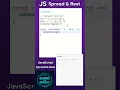 JavaScript Rest Spread Operators Explained ES6 Essentials Tutorial
